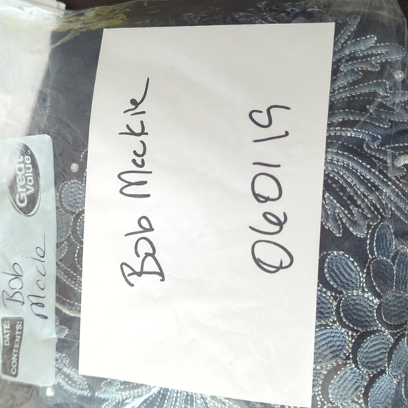 Bob Mackie Wearable Art Taupe Blouse Featuring Grapes Medium - Picture 8 of 8